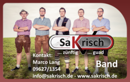 Partyband SaKrisch aus Bayern,