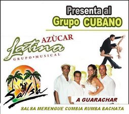 Grupo Cubano versatil Azucar Latina 