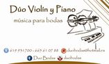 Música para bodas- Duo violín y piano foto 1