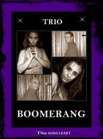 trio boomerang