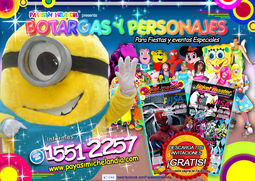 Botargas y Personajes para tu Fiesta Infantil _0