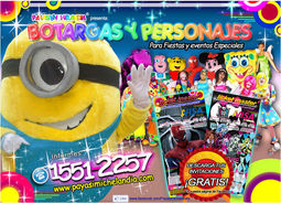 Botargas y Personajes para tu Fiesta_0