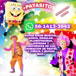 SHOW DE PAYASOS EN EDOMEX