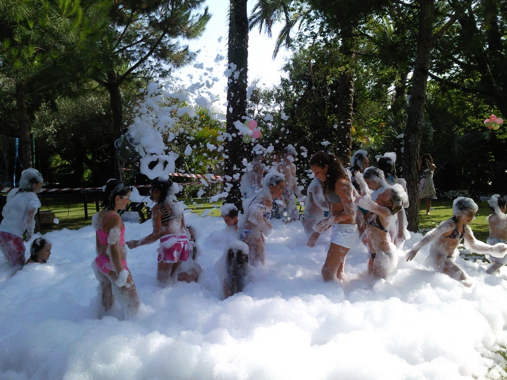 fiestas de espuma 0