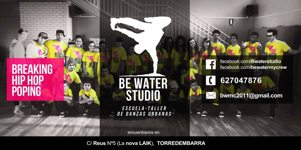 escuela-taller de danzas urbanas -be water studio- 2