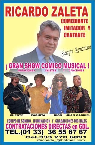comediante ricardo zaleta contrata al mejor 0