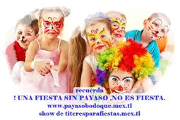 SHOW DE PAYASO MAGICO BODOQUE