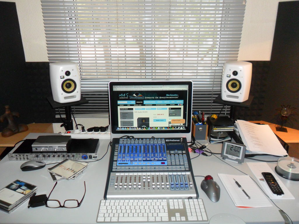 grabación en estudio o directo - sound pink 2