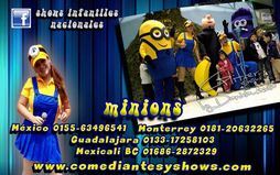 show de Minions México d.f.