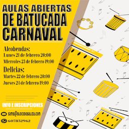 Aulas Abiertas de Batucada en 