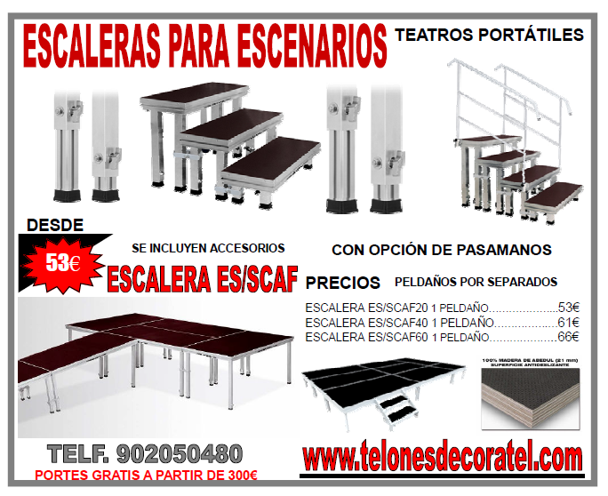 tarimas para teatros 1