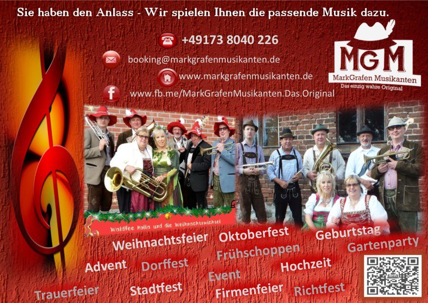 markgrafen musikanten --> ihre oktoberfestkapelle 2