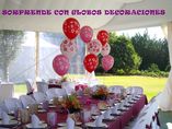 Decoraciones con Globos foto 2