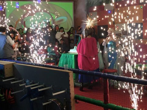 show de frozen para dia del ni 0