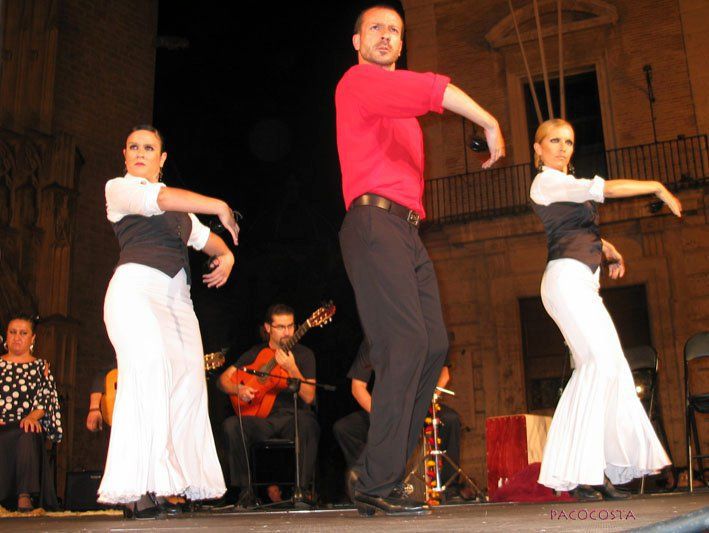 cuadro flamenco temple  0