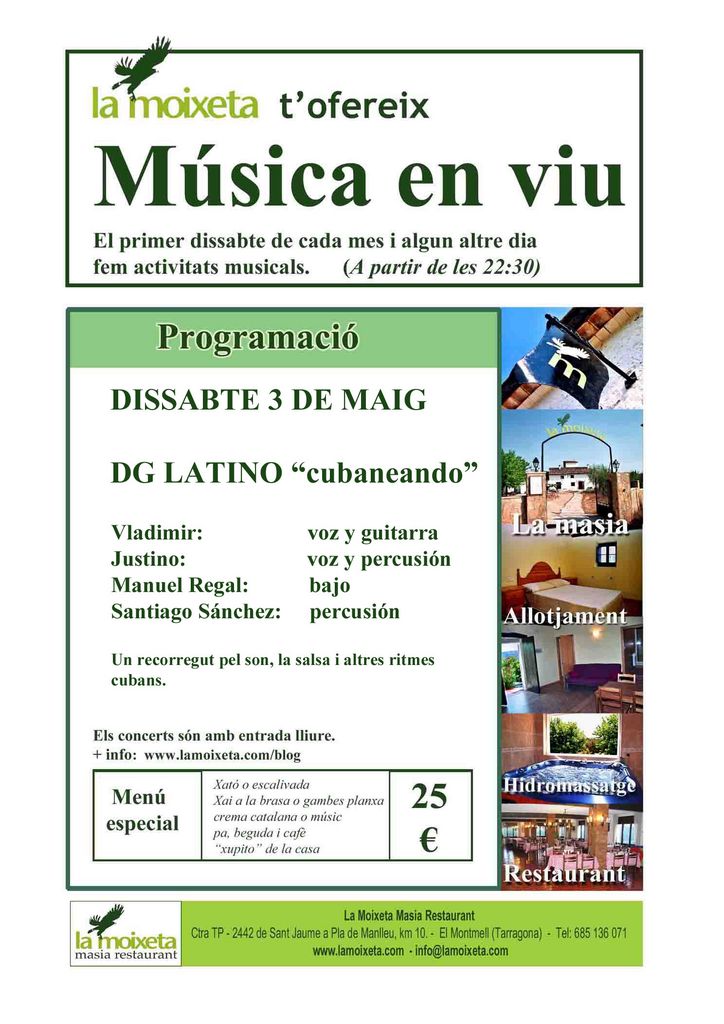 concert latino a la moixeta 0