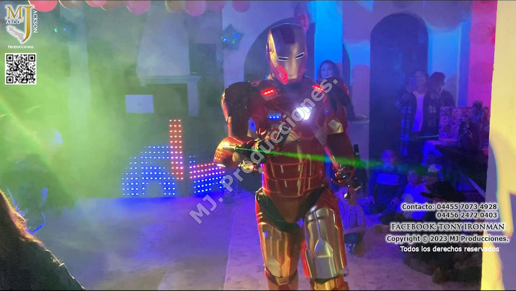 show infantil de iron man 1