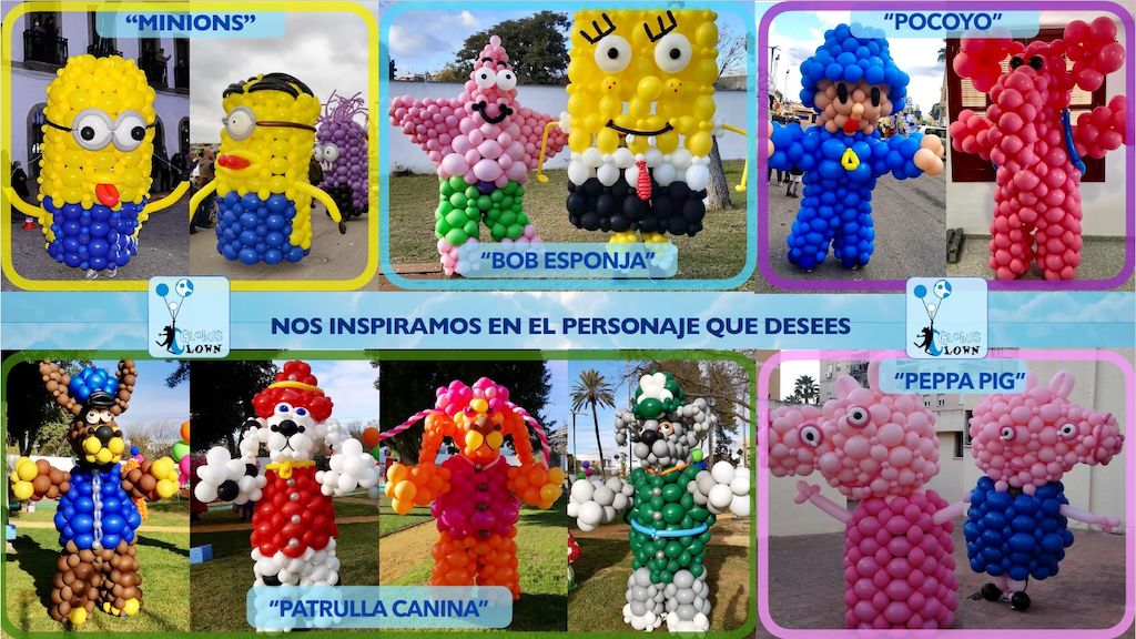 globusclown, globos con arte 1