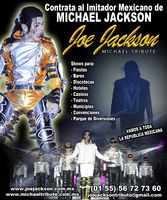 Show del Imitador de Michael J