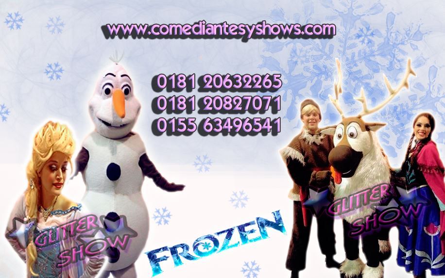 show de frozen en monterrey 1