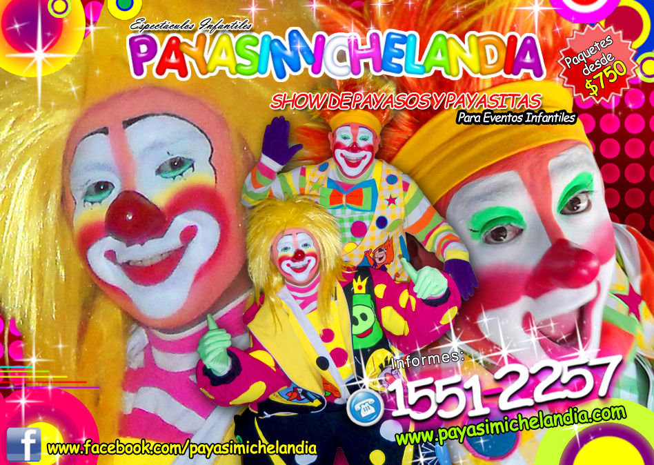 show de payasos para fiestas infantiles - df/edomx 1