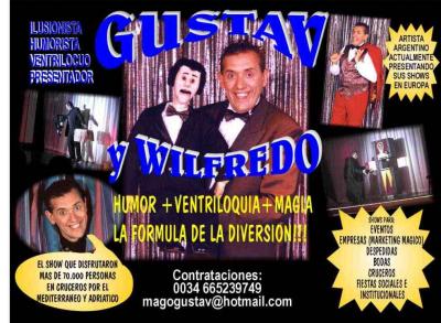 gustav y wilfredo (humor, ventriloquia y magia) 0