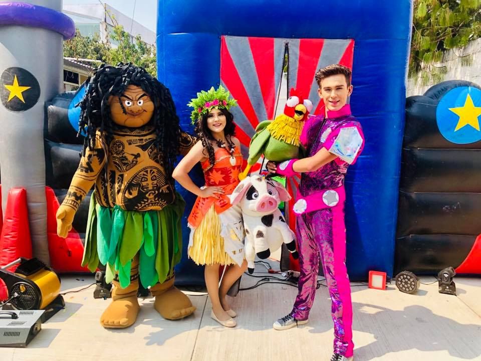 show infantil de moana en pueb 0