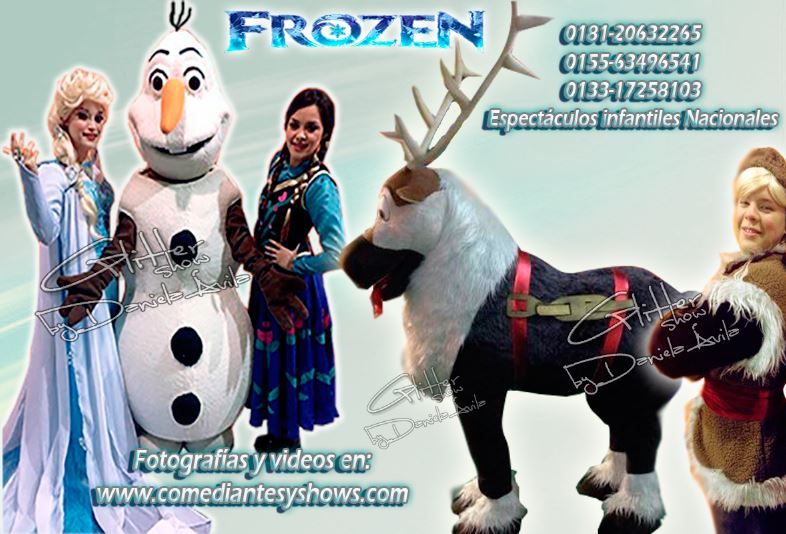 show de frozen en méxico 1
