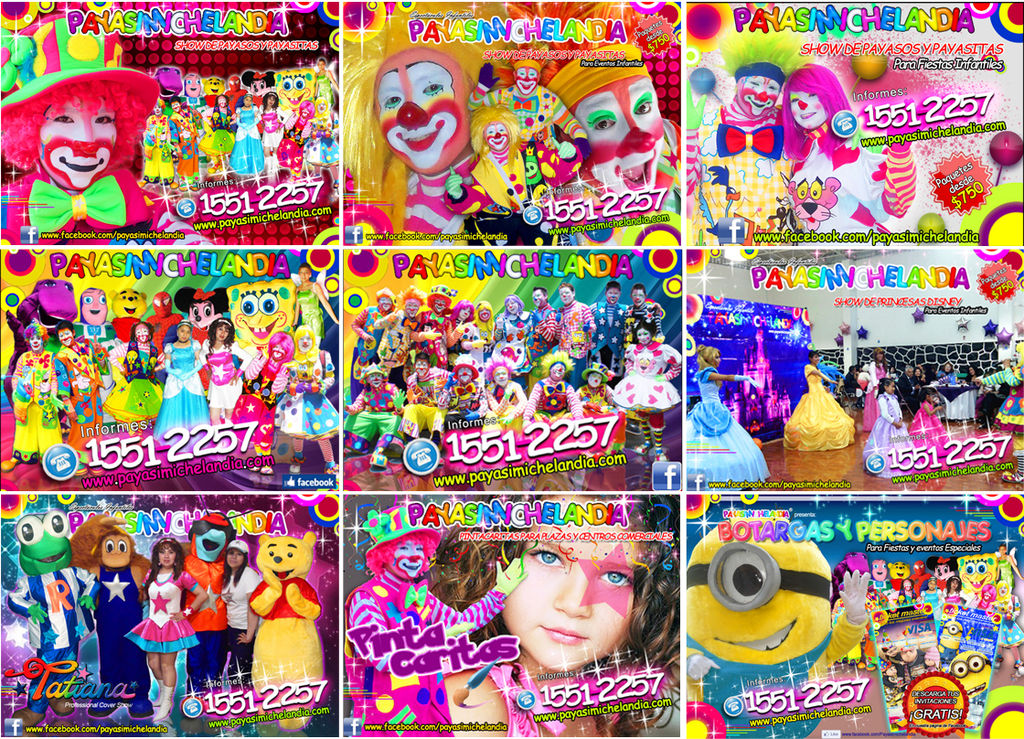 show de payasos para fiestas infantiles - df/edomx 1