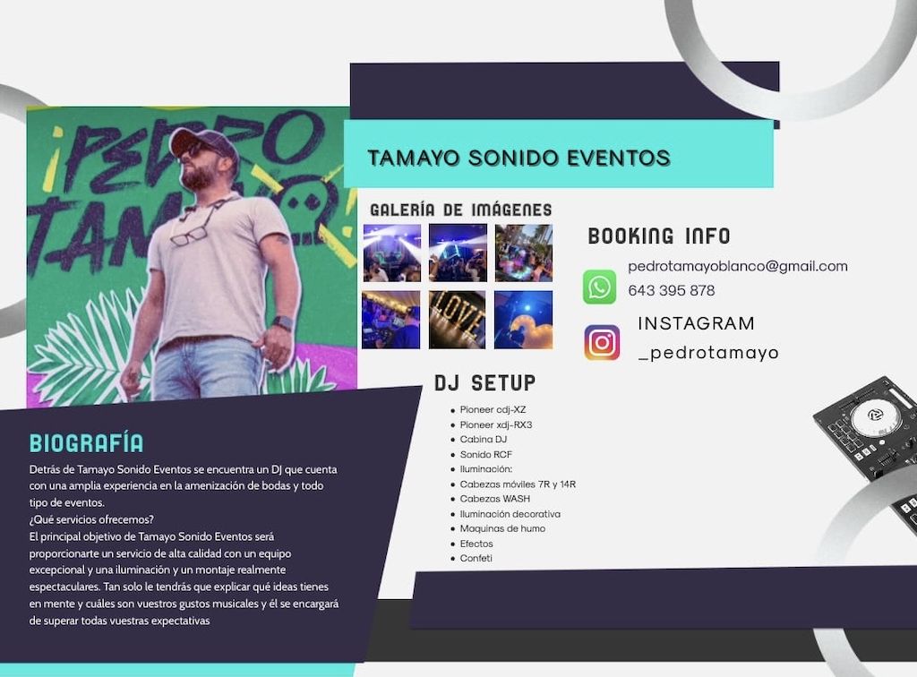 tamayo sonido eventos 0