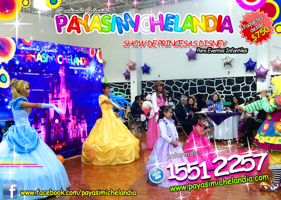 princesas disney para eventos infantiles - df/edmx 0