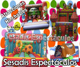 parques infantiles, hinchables foto 2