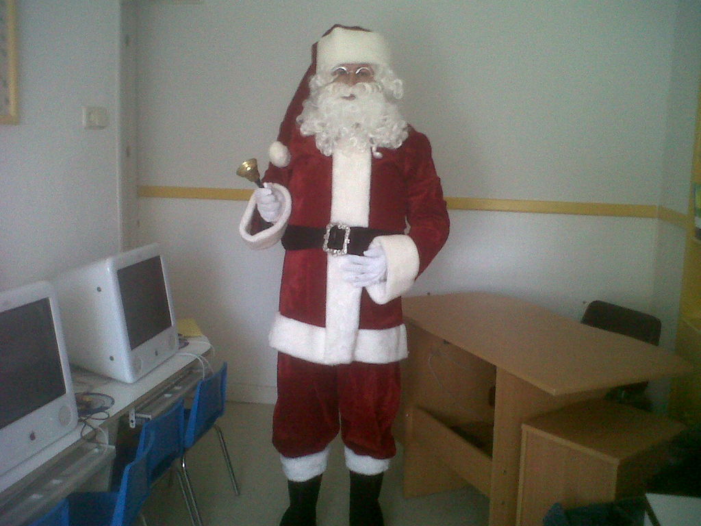 reyes magos y papa noel 2