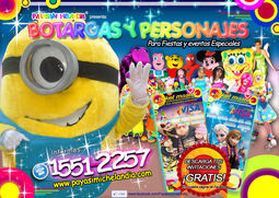 Botargas y Personajes para tu Fiesta_0