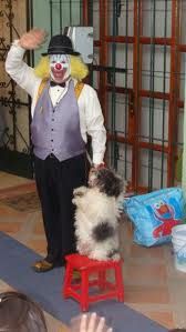 payaso garabato y sus perritos 0