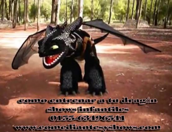botarga entrenar a tu dragón 1