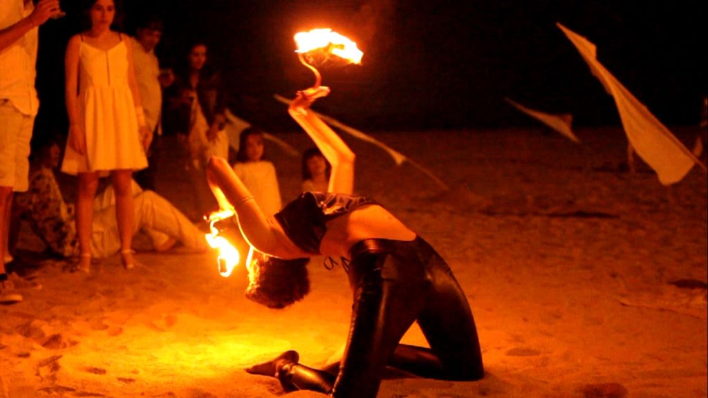 fuego, danza, mágia visual 0