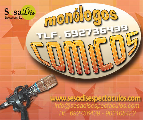 monólogo cómico, humor 1