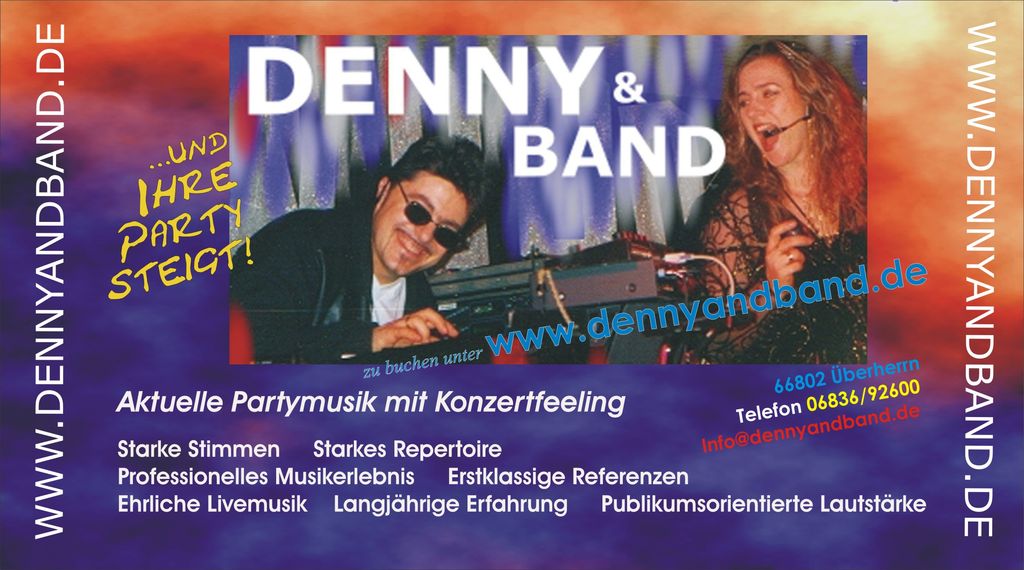denny & band, partyduo mit dj 2