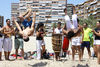 exhibición de capoeira