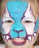 Cloud nine face painting foto 2