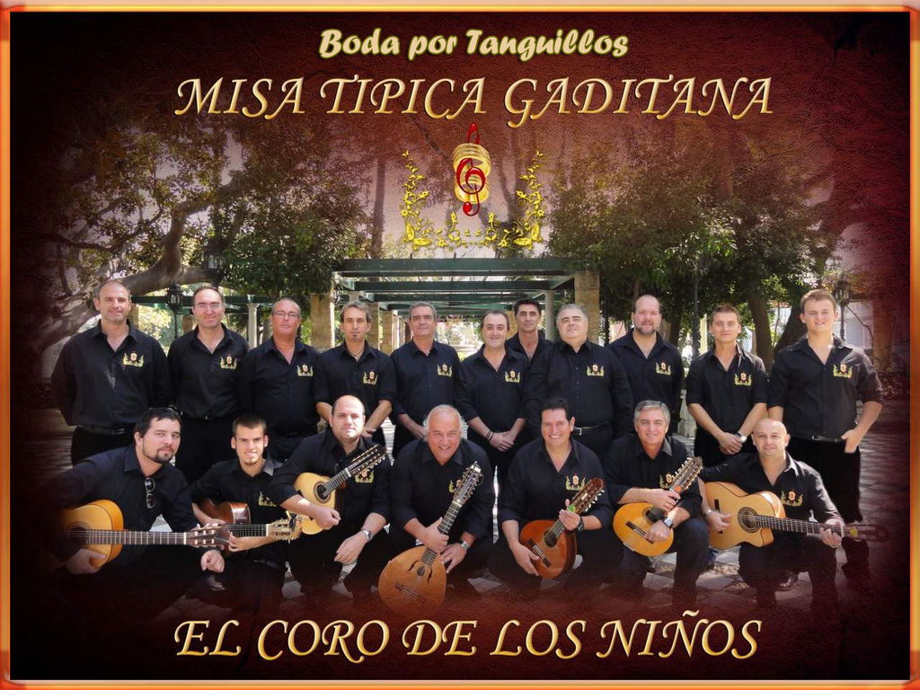 coro de los niños - misa por tanguillos para boda 0