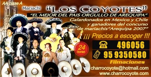 mariachi 'los coyotes' 0
