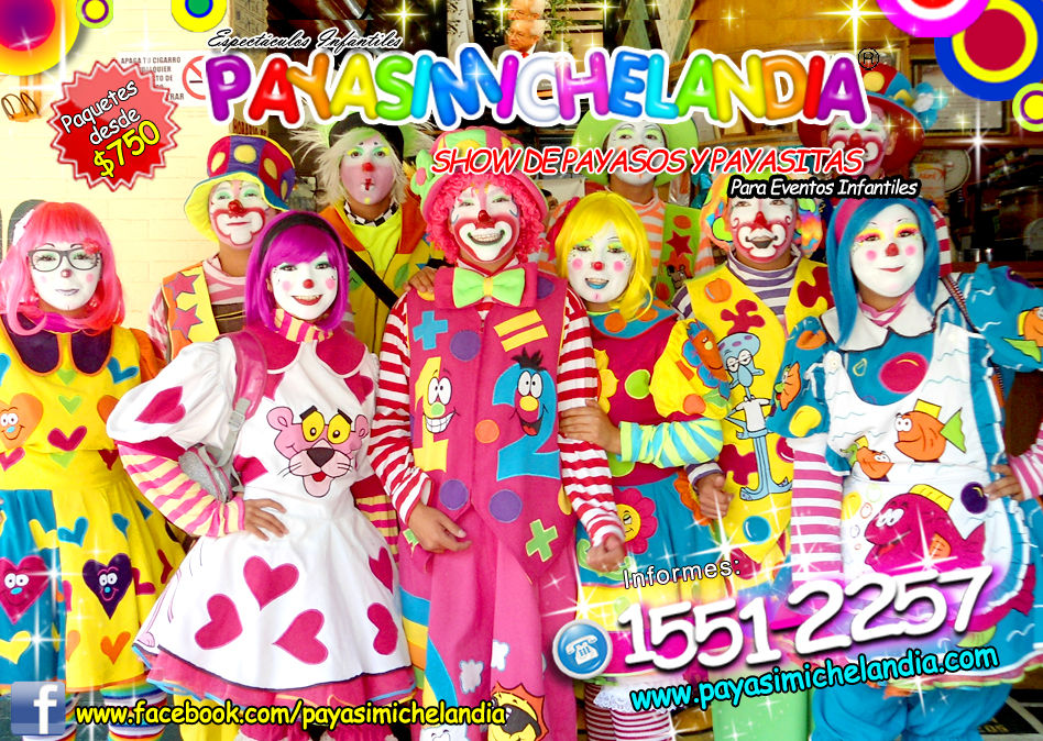 show de payasos para fiestas infantiles - df/edmex 1