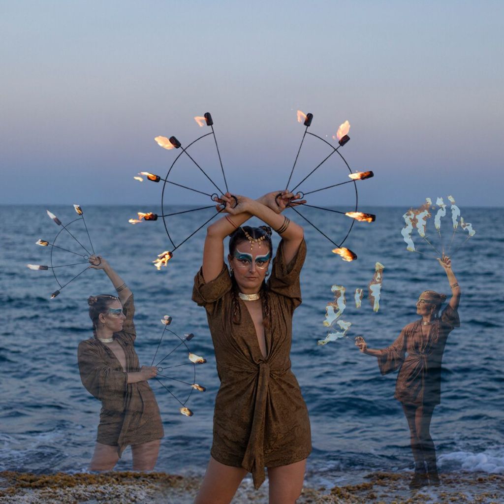 fire experience |  led lights | danza fantasía 0