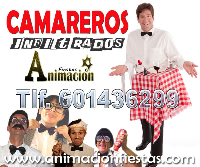 camarero falso animación 0