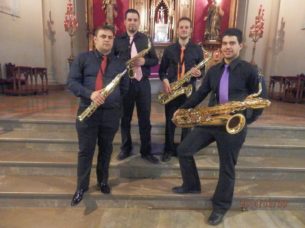 cuarteto de saxofones sax momentum 1