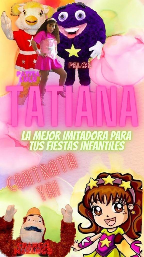 la mejor imitadora de tatiana  0