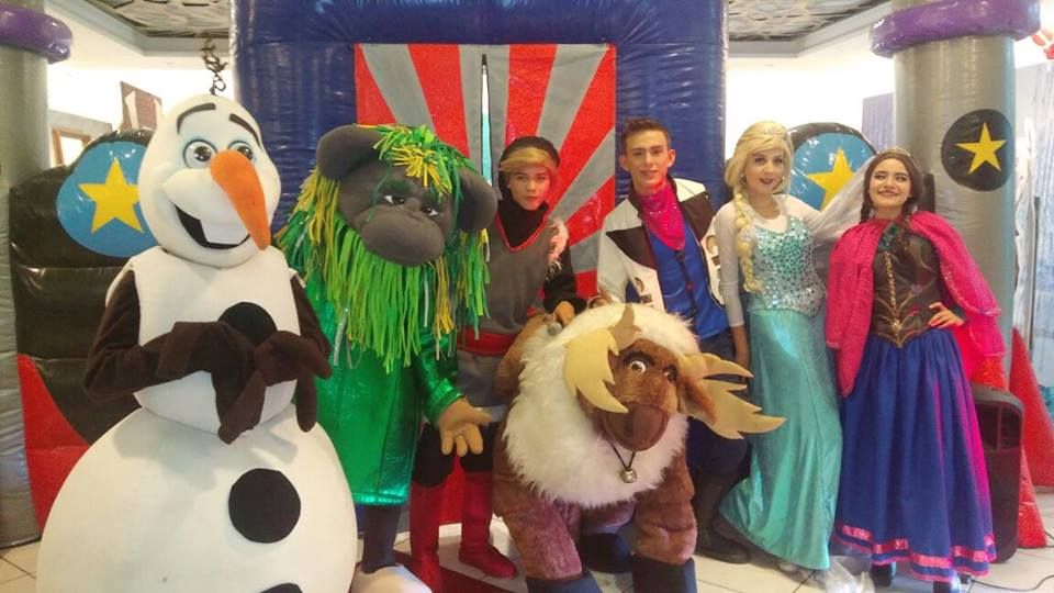sorprendente show de frozen en 0