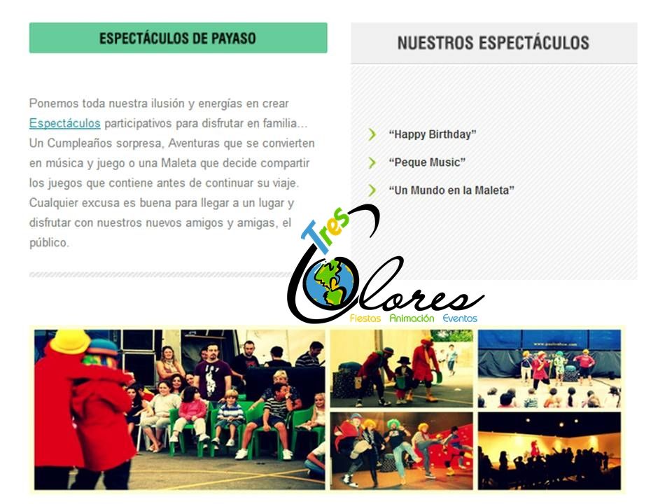 espectáculos, cuentacuentos... tres colores cb  0